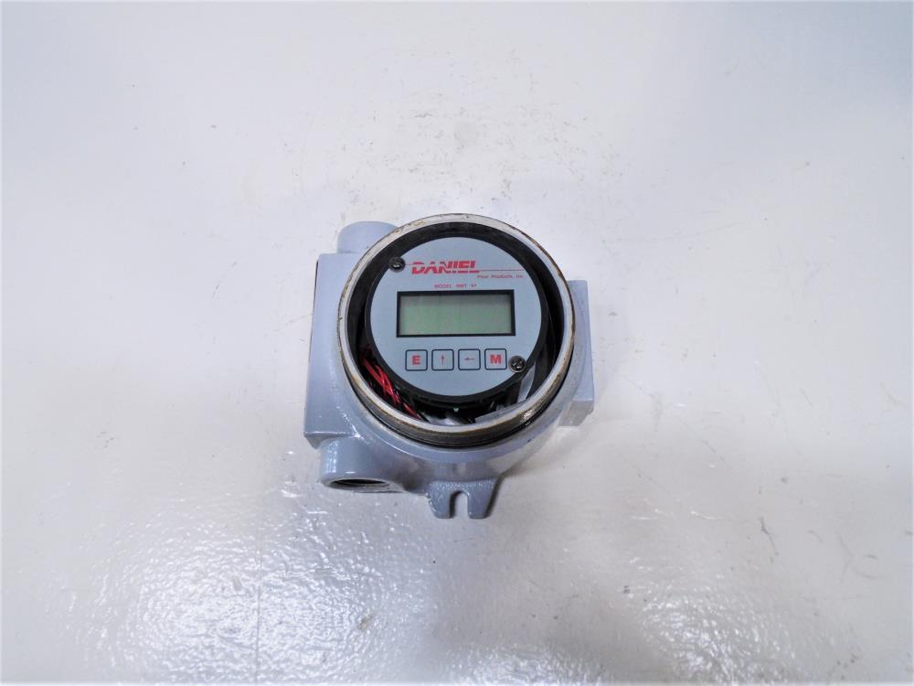 Daniel MRT97 Totalizer Flow Meter Indicator  3/4" NPT